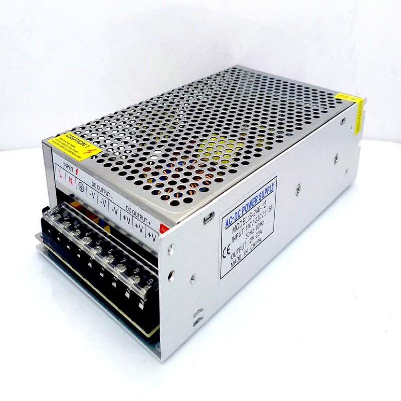 CCTV Power Supply Unit 12 Volts 20 Amps